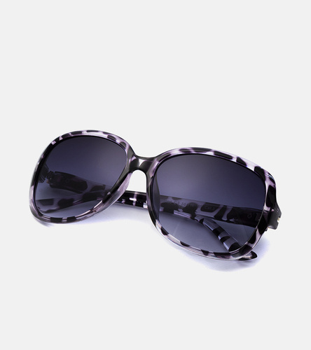 Marianiny fialové brýle s leopardím potiskem 