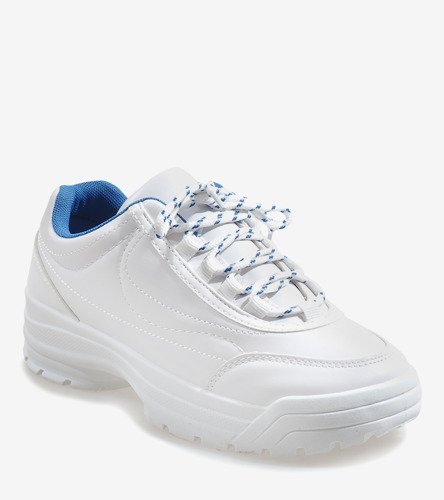 Bílá módní sportovní obuv 6256